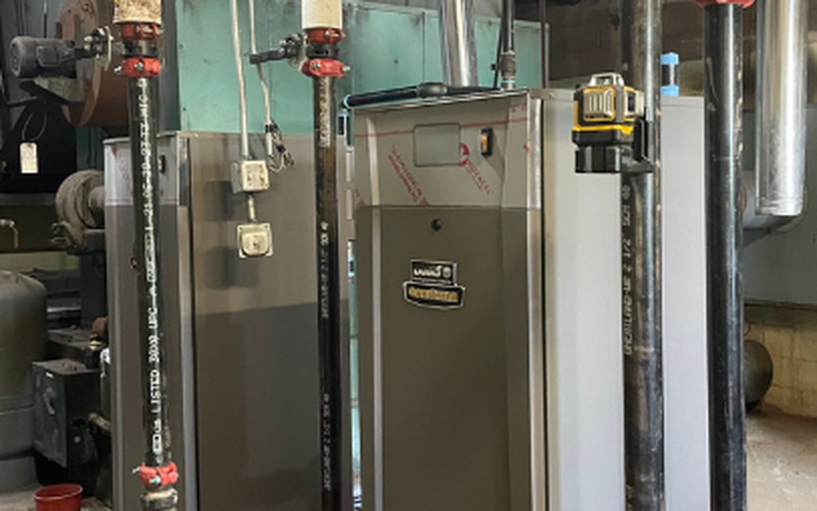 Fortitude Plumbing on a service call in Edmonton